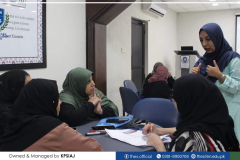 Education Department – successfully conducted an engaging guest speaker session on “Technology Through a Pedagogical Lens,” facilitated by Ms. Anum Fatima, an FHES alumna.